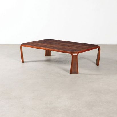 SABURO INUI (1911 - 1991) 

Rosewood coffee table Tendo Mokko
Edition (Japan) 1959
H_34...