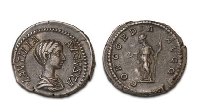 null 19 VARIOUS DENIERS.
Vespasian - Domitian - Hadrian (3 copies) - Antonine le...
