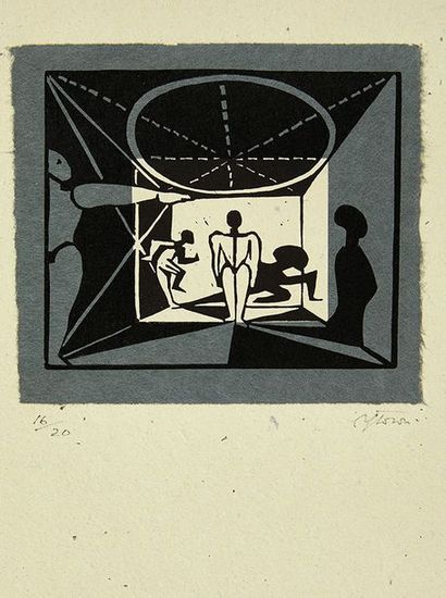 FLOCON, Albert. Scénographies au Bauhaus Dessau 1927-1930. Hommage à Oskar Schlemmer...