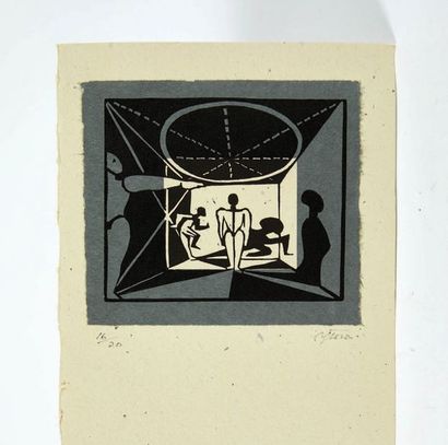 FLOCON, Albert. Scénographies au Bauhaus Dessau 1927-1930. Hommage à Oskar Schlemmer...