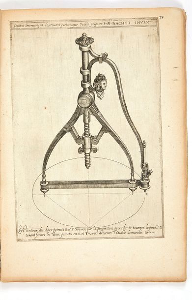 BACHOT, Ambroise. Le Gouvernail lequel conduira le curieux de géométrie en perspective...