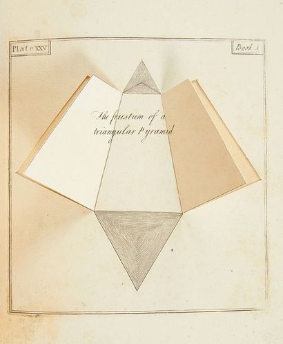 COWLEY, John Lodge. An Illustration and Mensuration of Solid Geometry; in Seven Books:...