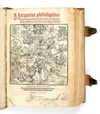 REISCH, Gregor Margarita philosophica cum additionibus novis: ab auctore suo studiosissima...