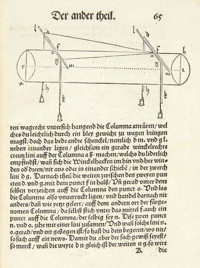 SCHMID, Wolffgang Das erst buch der Geometria. Ein kurtze Unterweisung, was und warauff
Geometria...