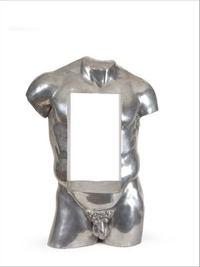 Sacha SOSNO (1937-2013) Apollon, 2000
Sculpture en aluminium.
Numérotée 4/8.

Aluminum...