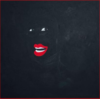 JAY ONE RAMIER Blue negroe Acrylique sur toile H_100 cm L_100 cm JayOne est né dans...