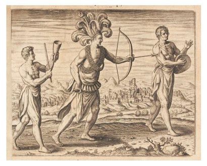 BRY (Théodore de) [Petits Voyages]. Francfort, 1601-1628. 12 livres reliés en 4 volumes...