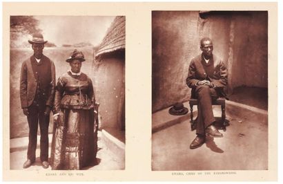 WILLIAM ELLERTON FRY « Occupation of Mashonaland », Afrique du Sud 1891 Album portefeuille...