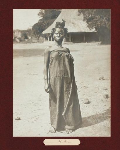 HENRI MOLL EUGÈNE BRUSSAUX ETIENNE MUSTON Mission MOLL, Congo - Cameroun. 1905-1907...