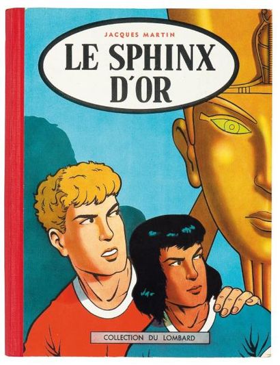JACQUES MARTIN (1921-2010) « Le sphinx d'or », 1956. Album original édition belge...