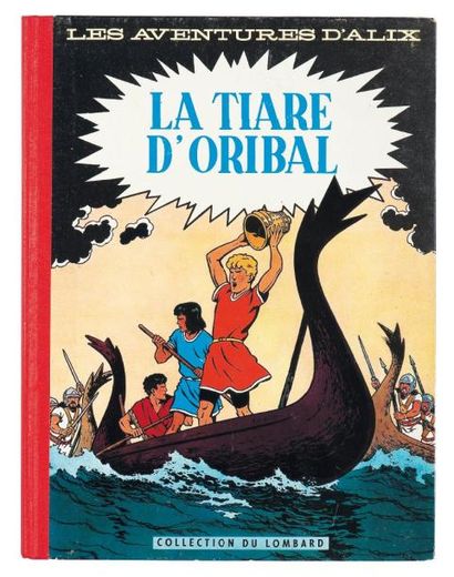 JACQUES MARTIN (1921-2010) « La tiare d'oribal », 1958. Album original édition belge...
