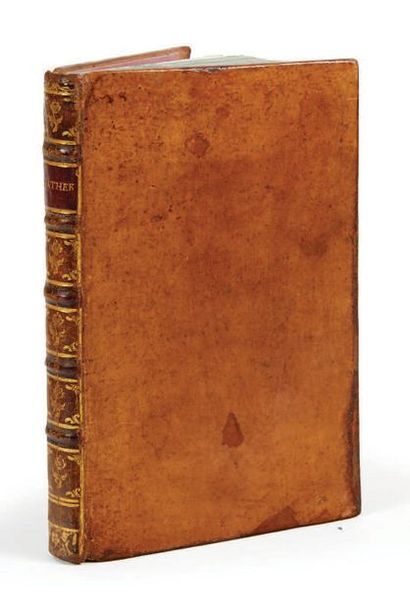 BECKFORD, William. Vathek, an Arab tale. Paris, Poinçot, 1787. In-8 (190 x 122 mm)...