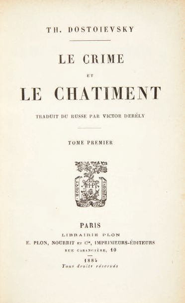 CROS, Charles. Le coffret de santal. Paris, Alphonse Lemerre; Nice, J. Jay et Fils,...