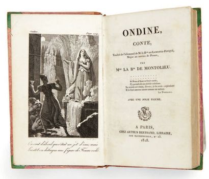 LA MOTTE-FOUQUET, Friedrich. Ondine, conte, traduit de l'allemand par Mme la Bne....
