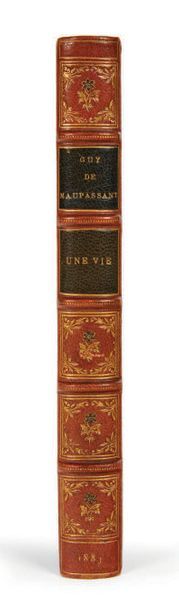MAUPASSANT, Guy de. A life (the humble truth). Paris, Victor Havard, 1883. In-8,...