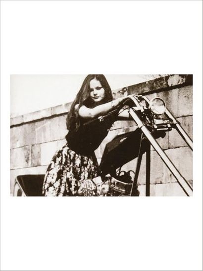 Richard PRINCE (né en 1949) 
Woman on a Harley
Color photographic print on Kodak...
