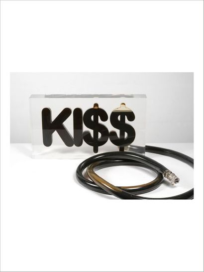 ANDREÏ MOLODKINE (NÉ EN 1966) 
Kiss, 2006
Sculpture en acrylique et pétrole, technique...