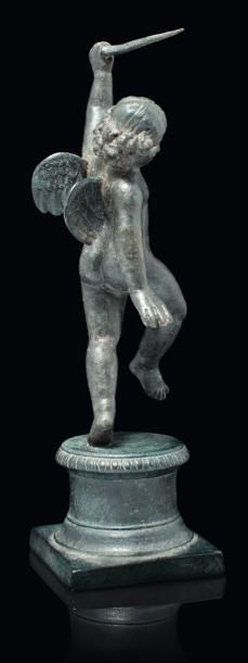 Néolithique & Antiquité classique Éros Victorieux. Statuette représentant le jeune...
