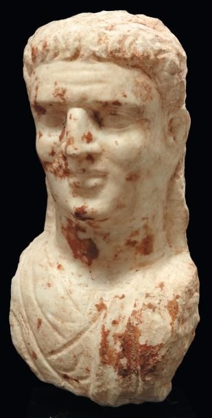 Néolithique & Antiquité classique Portrait de patricien. Il représente un homme,...