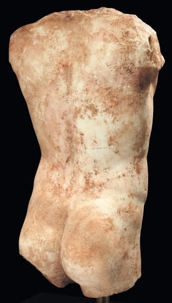 Néolithique & Antiquité classique Torse masculin. Il représente un jeune homme nu,...
