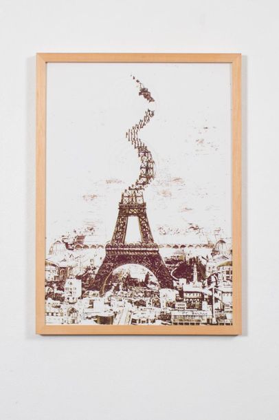 Pol Bury (1922-2005)? La Tour Eiffel, 1987


Sérigraphie sur carte permettant différentes...