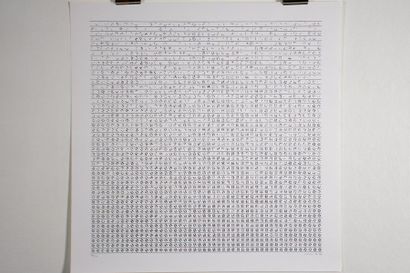 Manfred Mohr (Né en 1938)? Cubic Limit?,1976
Portfolio comprenant trois sérigraphies...