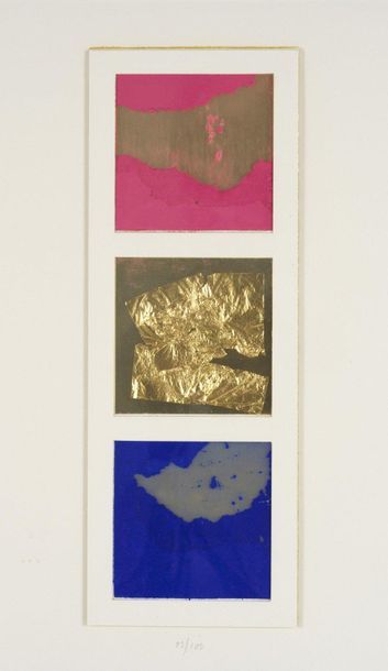 Yves KLEIN (1928-1962) Monochrome, 1963

Portfolio : Edition Original I, 1962-1964

Edite?...