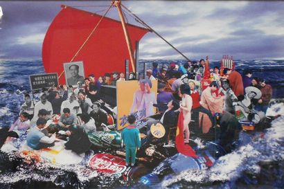 HU JIEMING (NÉ EN 1957) Raft of the Medusa, 2002 Photographie en couleur. D’une édition...