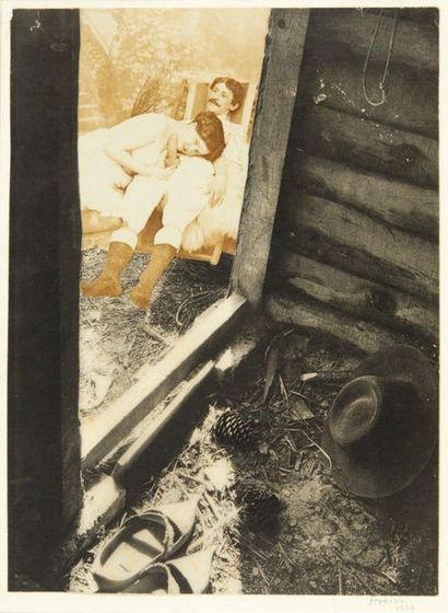 Jindrich STYRSKY. Sans titre. 1932.
Collage photographique monté sur papier fort...
