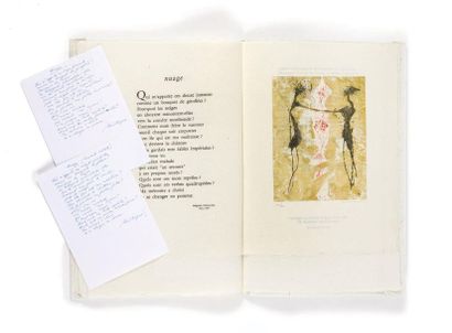 Alain BOSQUET. Paroles peintes. Gravures originales de Max Ernst, Jacques Hérold,...