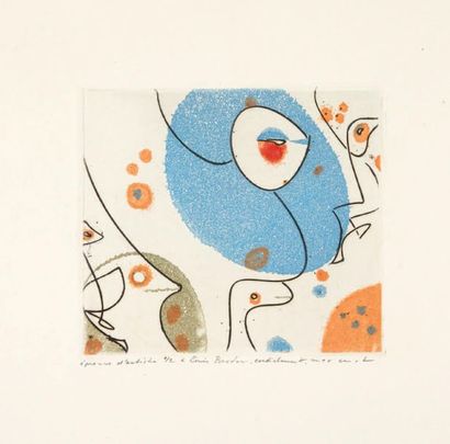 [Louis BRODER]. Estampes originales, Album A. Paris, Louis Broder, 1956.
Portfolio...