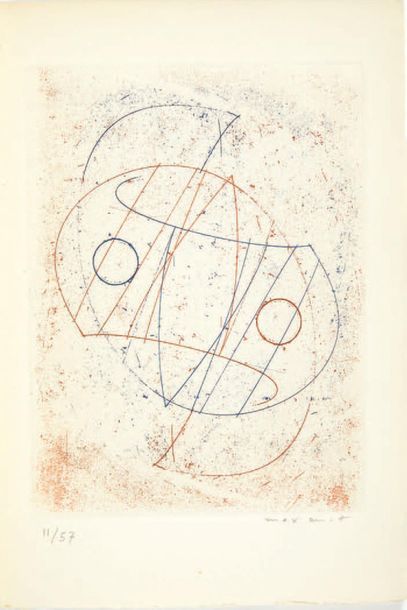 Roger CAILLOIS. Obliques. Frontispice de Max Ernst. Montpellier, Éditions Fata Morgana,...