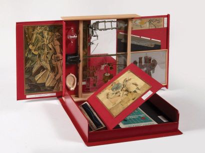 Marcel DUCHAMP. From or by Marcel Duchamp or Rrose Sélavy [The Suitcase Box]. Paris-Milan,...