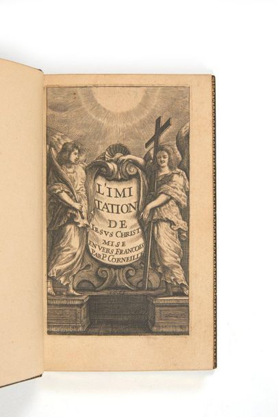 THOMAS A KEMPIS. 
L'Imitation de Jesus Christ. Traduite en vers François par Pierre...