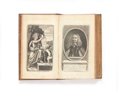 VOITURE, Vincent. 
Les OEuvres. New corrected edition. Paris, widow F. Mauger, 1706.
2...
