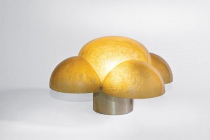 GENIAMILIO, PIERO & ANNA MONTI (XXE SIÈCLE) 
"Luna" model lamp
Fibreglass-reinforced...