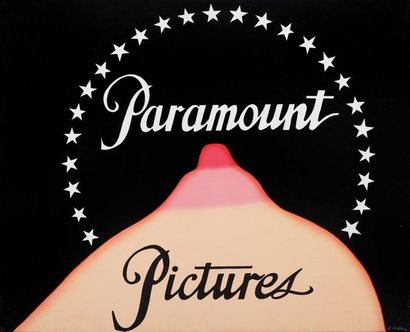 ANTONIO DE FELIPE (NÉ EN 1965) Paramount Pictures,2008 Acrylique sur toile. Signee,...