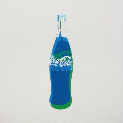 CHAN YU (NÉ EN 1982) Coca-Cola,2008 Acrylic on canvas. Signed, dated and titled on...