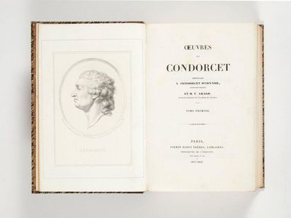 null CONDORCET (Jean-Antoine Nicolas de Caritat, marquis de). Œuvres, publiées par...