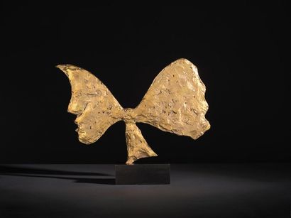 Georges BRAQUE (1882-1963) 
Séléné, 1962-2011
Sculpture en bronze.
Cachet du fondeur...