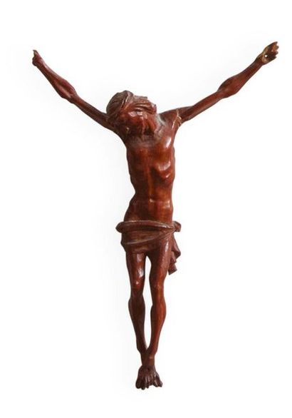 null 
CRISTO in legno scolpito



XVI secolo (mancanze alle mani)



Christ en bois...