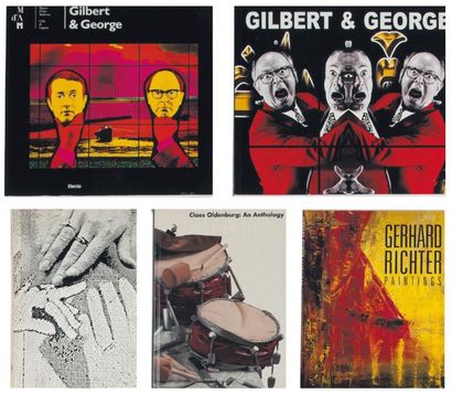 null Un ensemble de neuf ouvrages: GILBERT (1943) & GEORGE (1942) Gilbert & George....