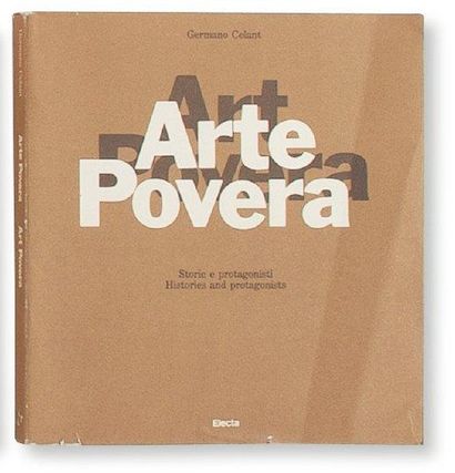 null Un ensemble de neuf ouvrages: Arte Povera. Storie e protagonisti. Histories...