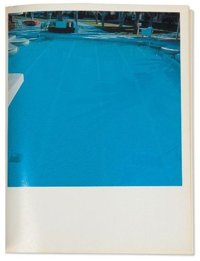 RUSCHA, EDWARD (1937) Nine swimming pools and a broken glass. California: Edward...