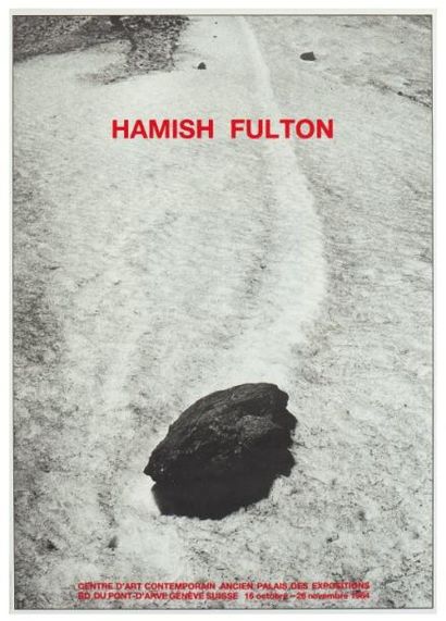 null Une affiche: FULTON, HAMISH (1946) Hamish Fulton. 1984. Affiche. 70 x 50 cm....