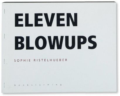 RWANDA, RISTELHUEBER, SOPHIE (1949) Eleven Blowups. Paris: Bookstorming, 2006. Agrafé....