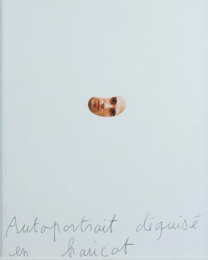 null Ensemble d'une oeuvre et un ouvrage. CLOSKY, CLAUDE (1963) Autoportrait déguisé...