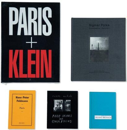 null Ensemble de quatre ouvrages et une plaquette: FELDMANN, HANS-PETER (1941) Paris....