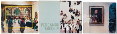 null Ensemble de trois ouvrages et six affi ches: STRUTH, THOMAS (1954) Museum Photographs....