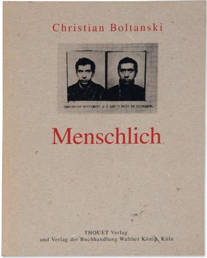 null Un ouvrage avec un milier de photos: BOLTANSKI, CHRISTIAN (1944) Menschlich...